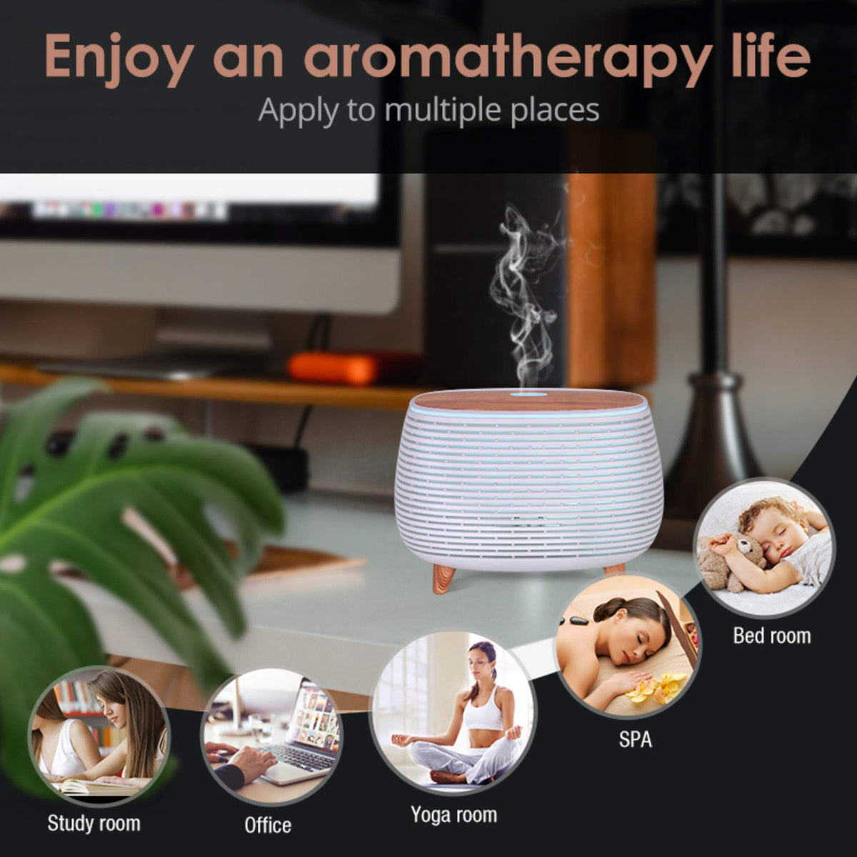 AD DecoMist Aroma Diffuser – Ayurmeans