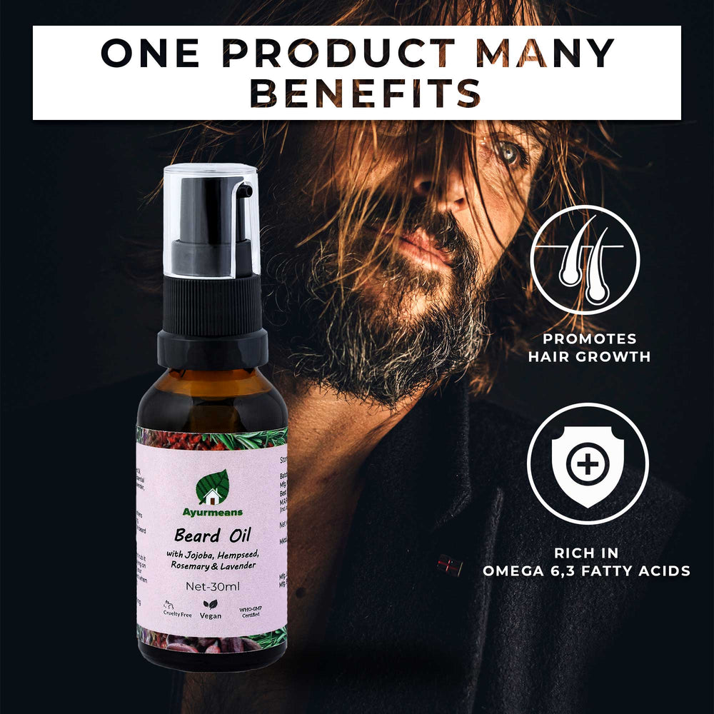 
                  
                    Organic Beard Oil - Plant Based
                  
                
