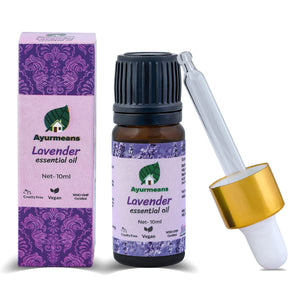 Lavender Essential Oil Single 100% Pure Natural Lavender Oil for Diffuser,  Massage, Soap Making 10ML